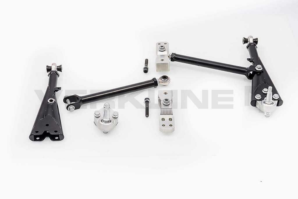 Verkline Adjustable tubular front race lowered wishbones Audi TT TTS TTRS  8J RS3 S3 A3 8P VW Golf Mk5 Mk6 Sirocco Seat Leon