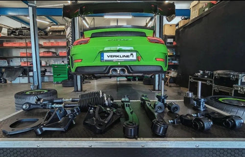 Verkline Porsche 991 GT3 GT3RS GT2 suspension upgrade kit