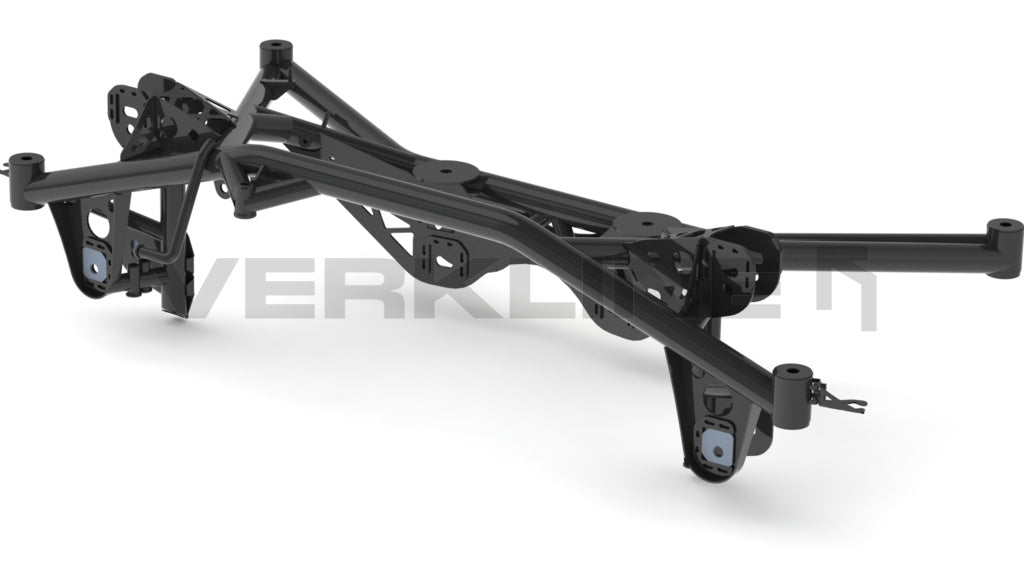 Verkline Rear Lightweight Tubular Subframe Drag – VAG RS3 S3 A3 TTRS TTS TT Golf Mk5 Mk6 Mk7 Seat Leon